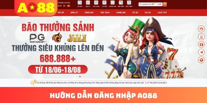 Đăng nhập AO88